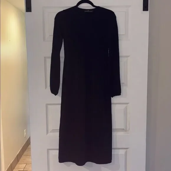 Tuckernuck POMANDER PLACE Black Brielle Sweater Dress Tuckernuck POMANDER PLACE Black Brielle Sweater Dress